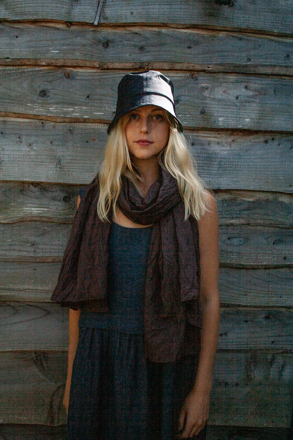 Bucket Hat cotton canvas denim