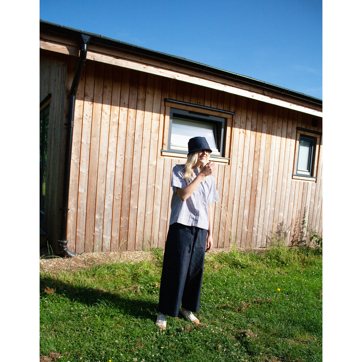 Bucket Hat cotton canvas denim