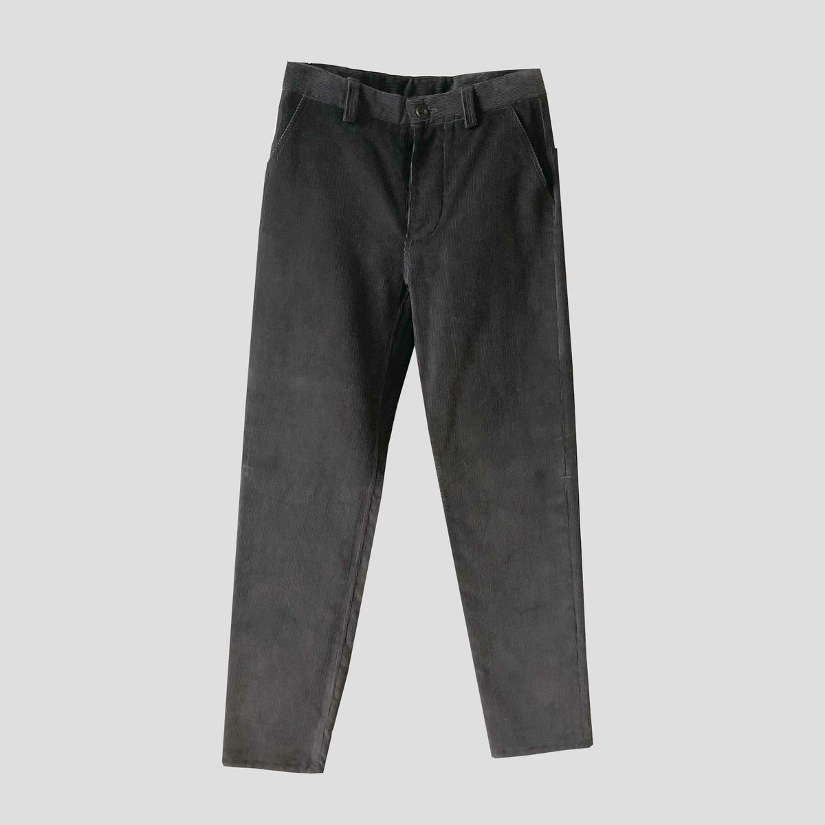 Straight legged trousers in Italian cord