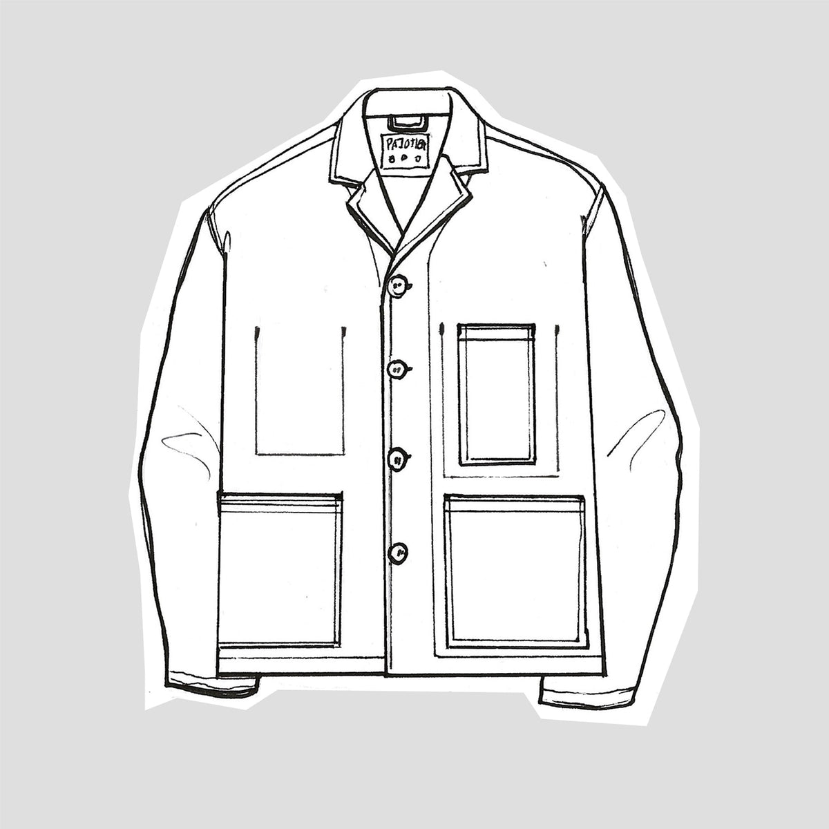 The Journeyman cotton twill - brown