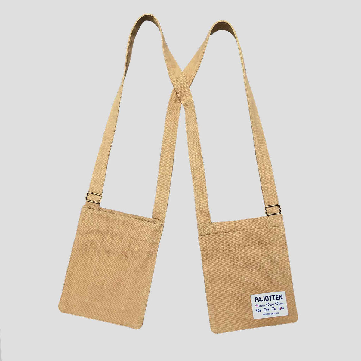 Bag 003 cotton canvas tan