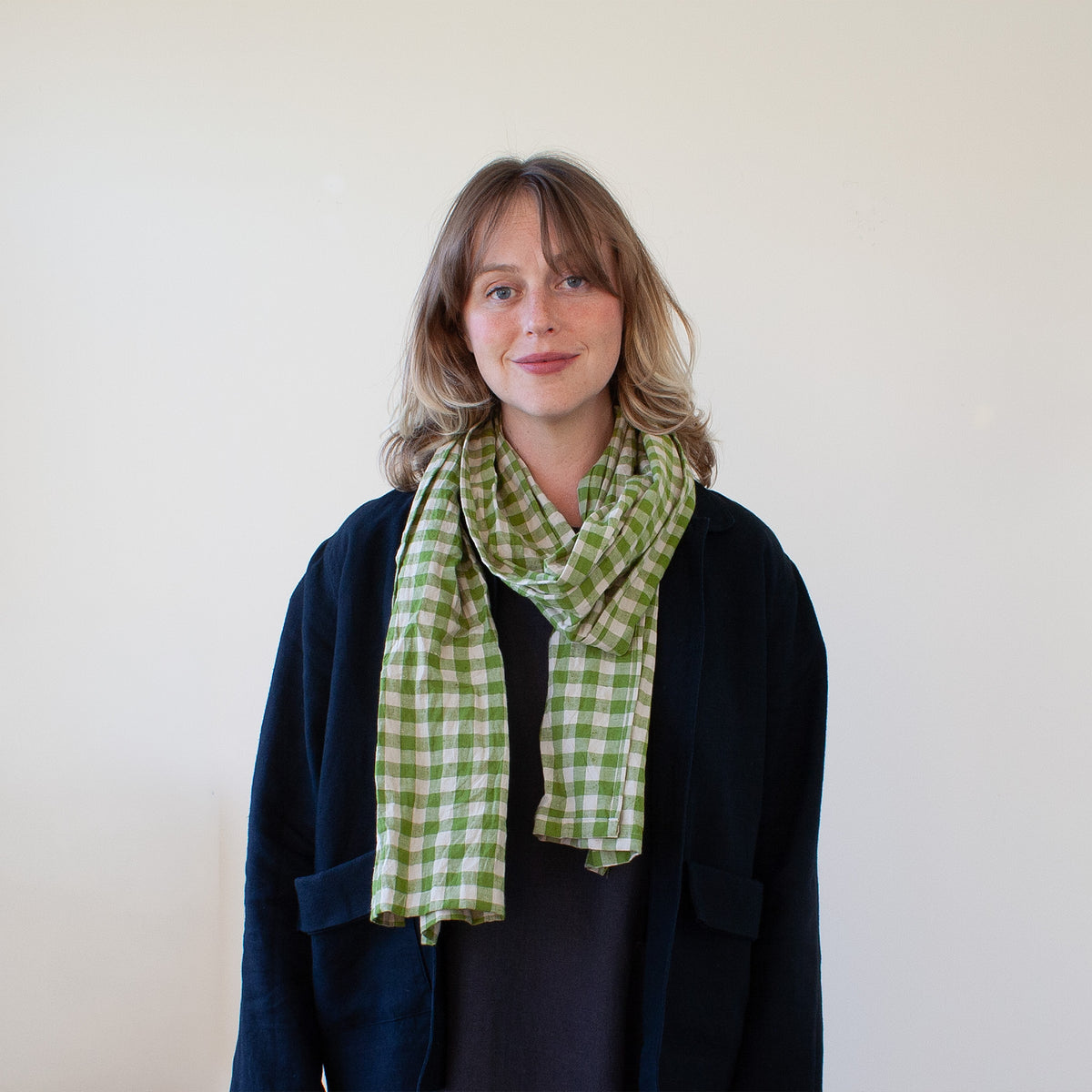 Scarf cotton/linen mix