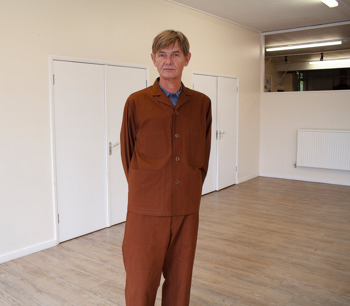The Journeyman - brushed cotton canvas - Rust