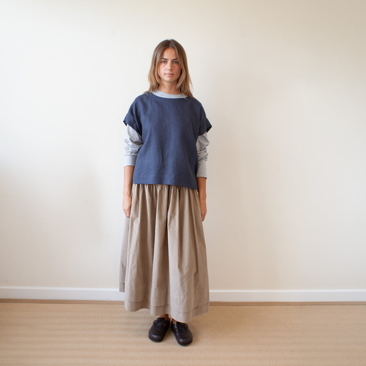 overtop - slate linen