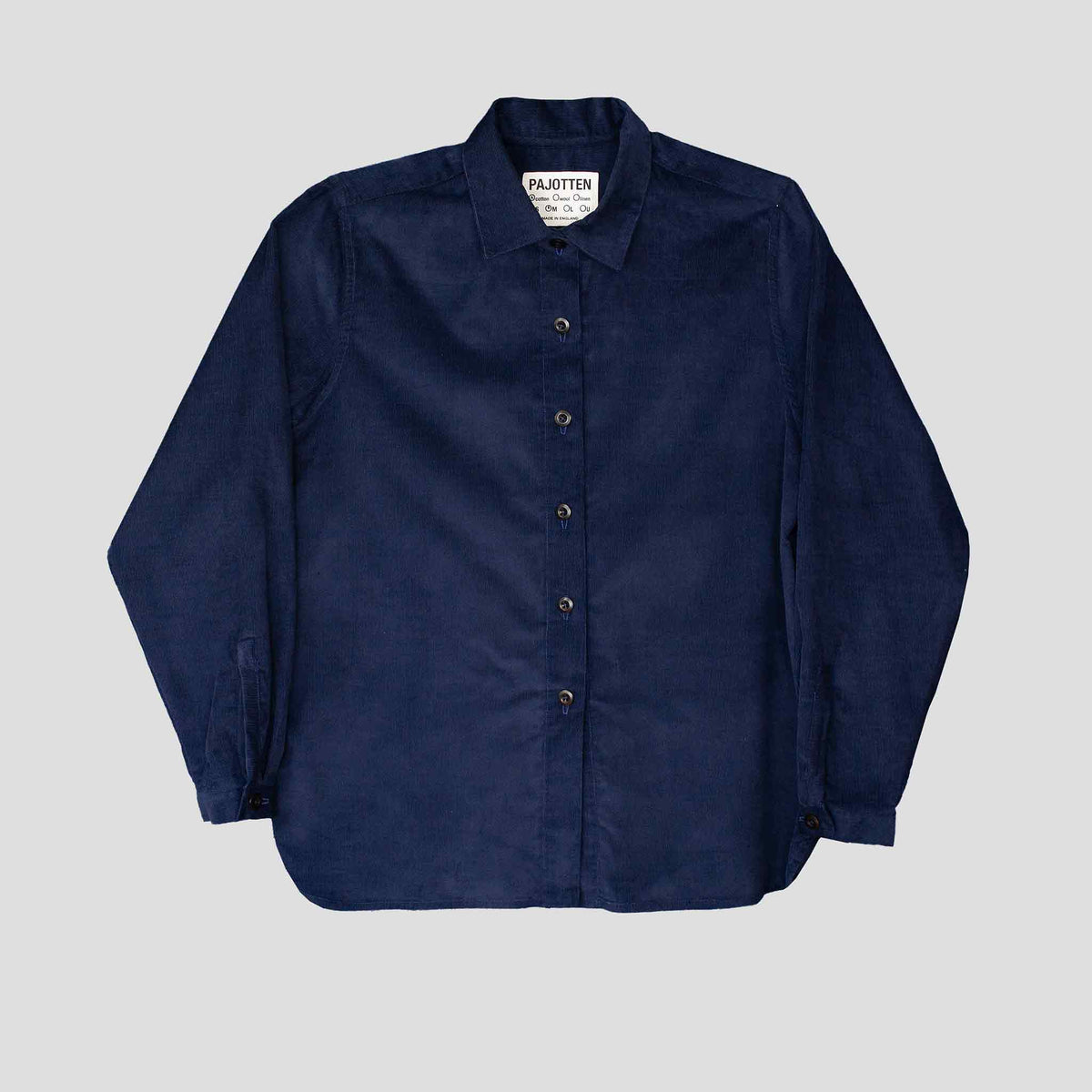Bridewell shirt in navy corduroy