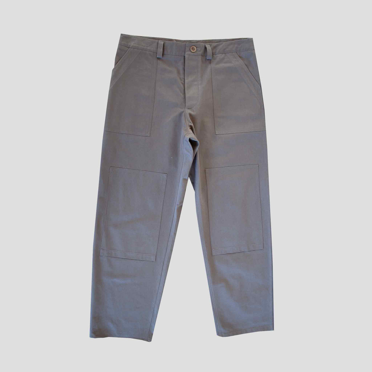 The everyday work trouser cotton twill  Brown