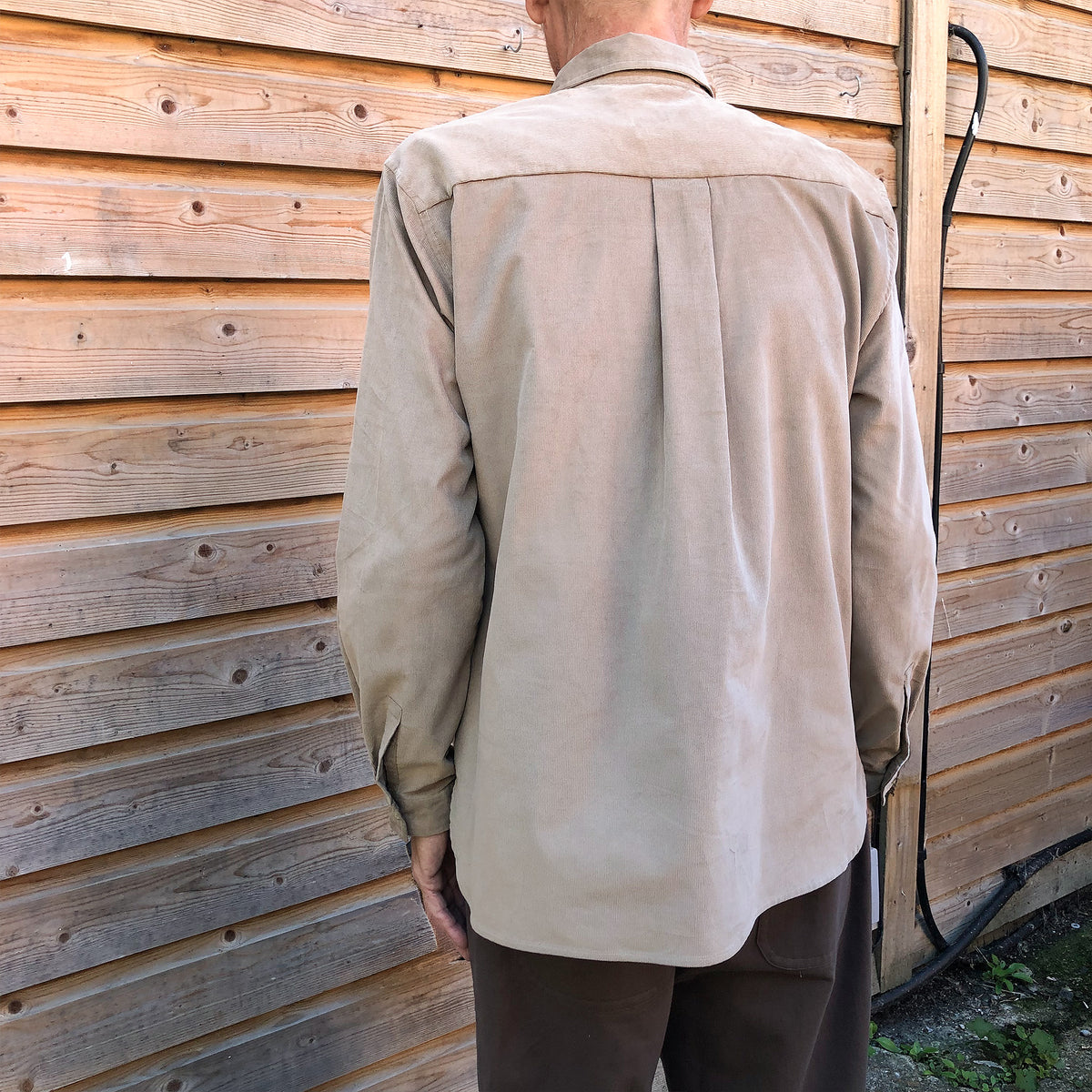 Workers shirt putty corduroy