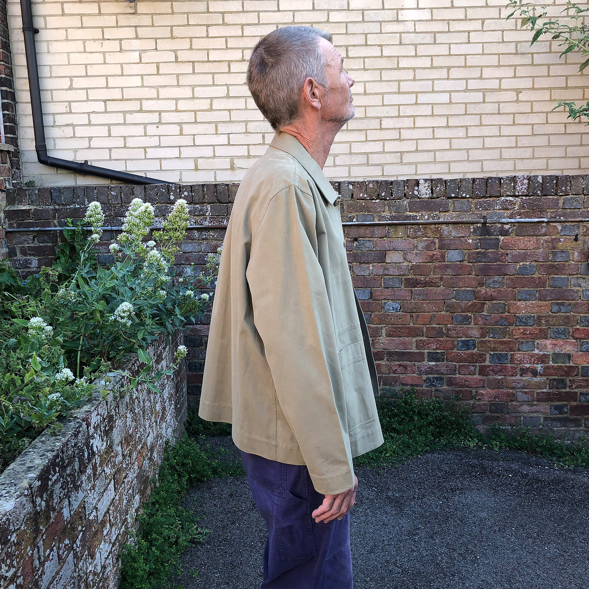 Everyday jacket tan twill