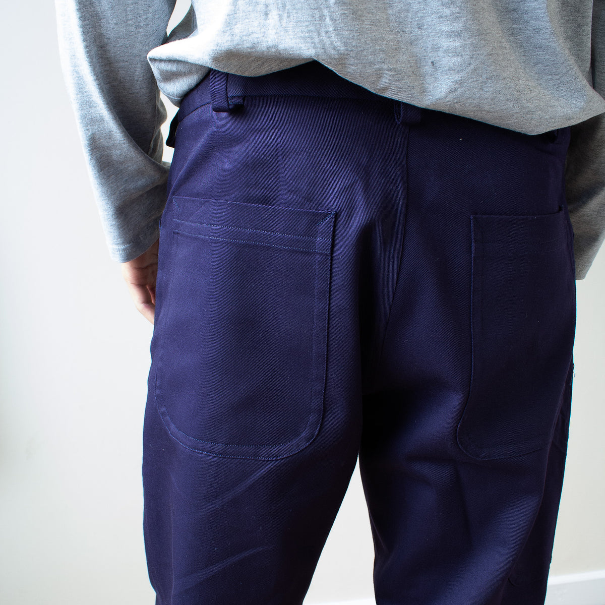 Maker's trousers deep indigo cotton
