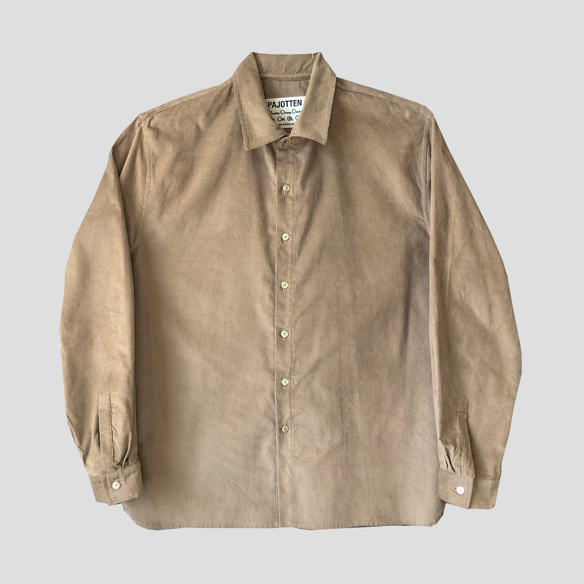 Workers shirt putty corduroy