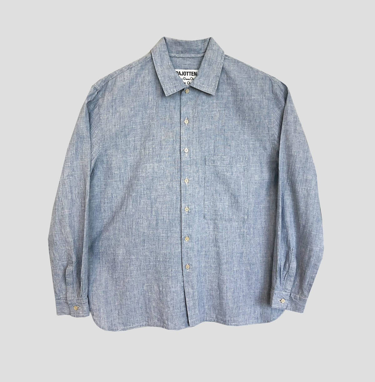Workers shirt - Blue chambray cotton